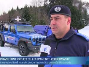 JANDARMII MONTANI SUNT DOTAȚI CU ECHIPAMENTE PERFORMANTE