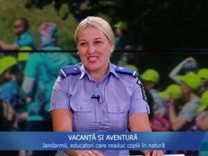 VACANȚĂ ȘI AVENTURĂ – Jandarmii, educatori care readuc copiii în natură